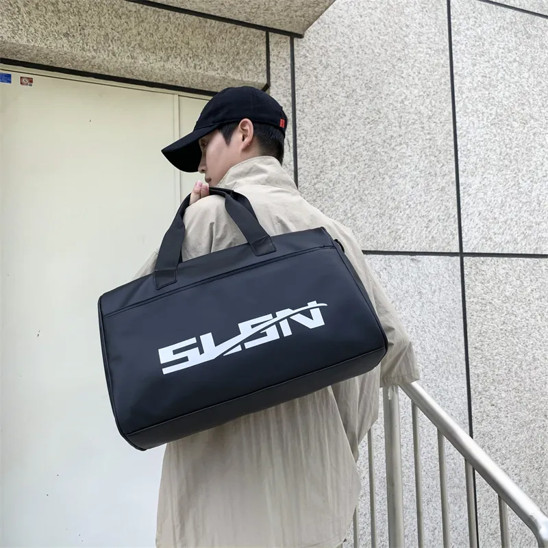 HCXK High quality Fabric Travel Bag Men's Multicolor-1