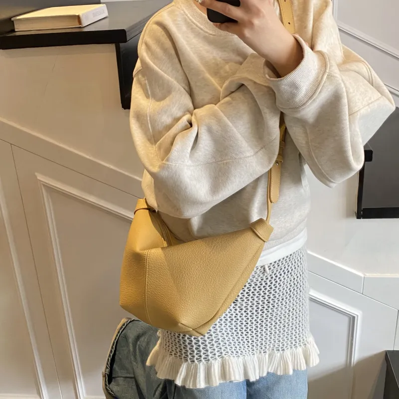 HCXK PU Dumpling Bag Shoulder Bag Women's Multicolor-26