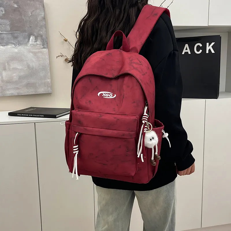 HCXK Nylon Backpack Unisex Multicolor-16