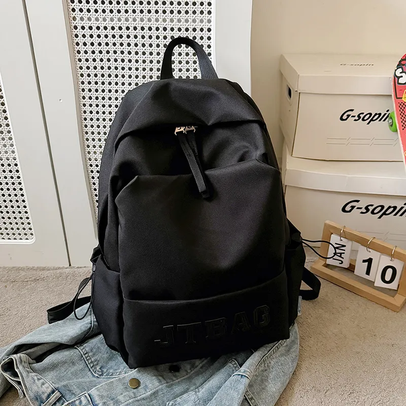 HCXK Oxford Backpack Regular Unisex White/Black/Red-5