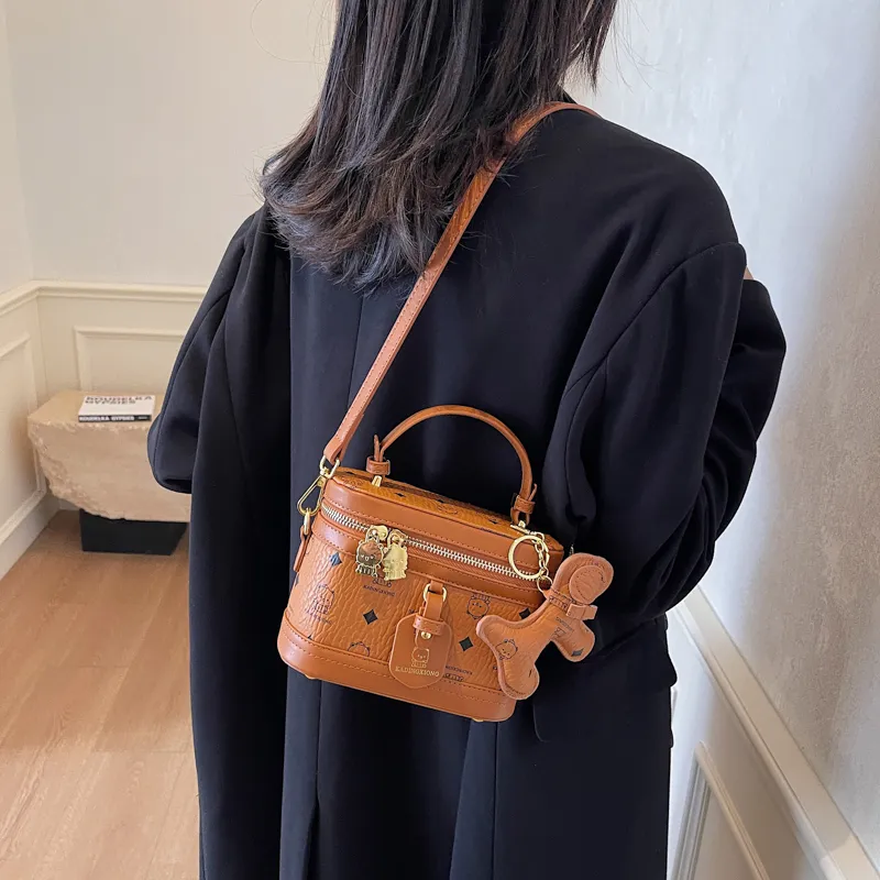 HCXK PU Fashion Shoulder Bag Crossbody Handbag Regular Women's Ecru/Black/White/Brown/Pink-6