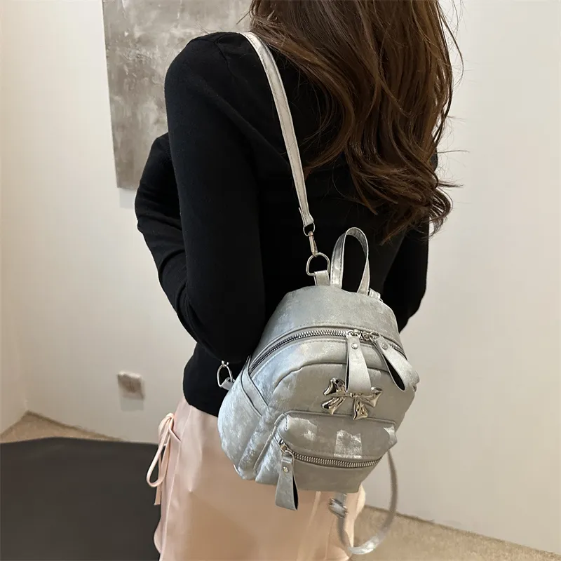 HCXK PU Backpack Women's Multicolor-22