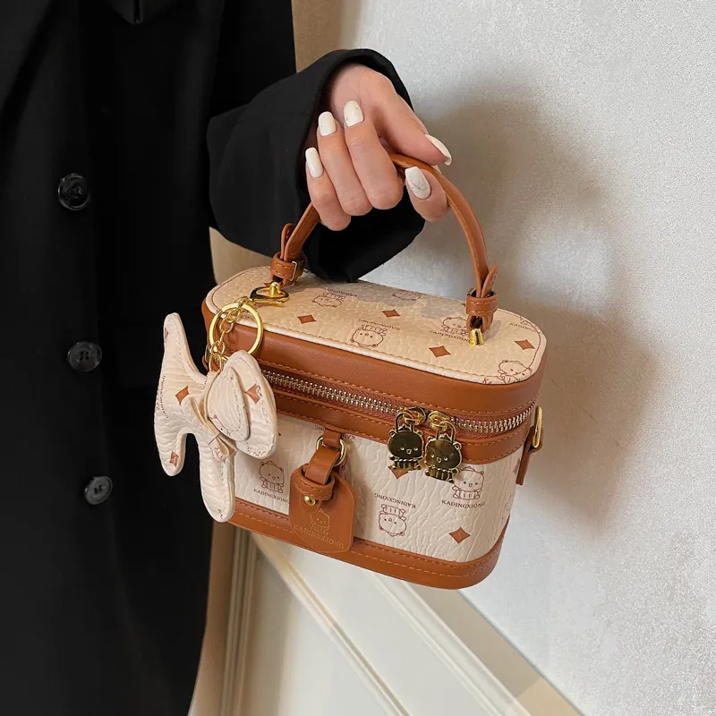 HCXK PU Fashion Shoulder Bag Crossbody Handbag Regular Women's Ecru/Black/White/Brown/Pink-14