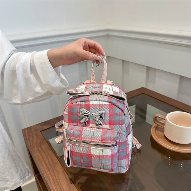HCXK PU Backpack Women's Multicolor-7