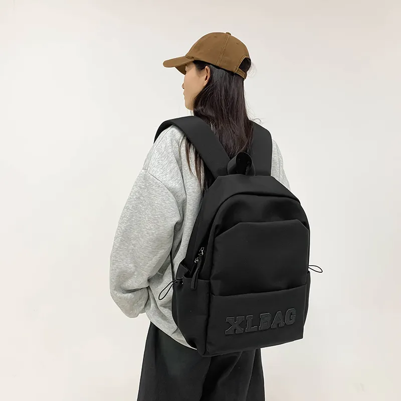 HCXK Nylon Backpack Unisex Ecru/Black/Gray/Burgundy-10