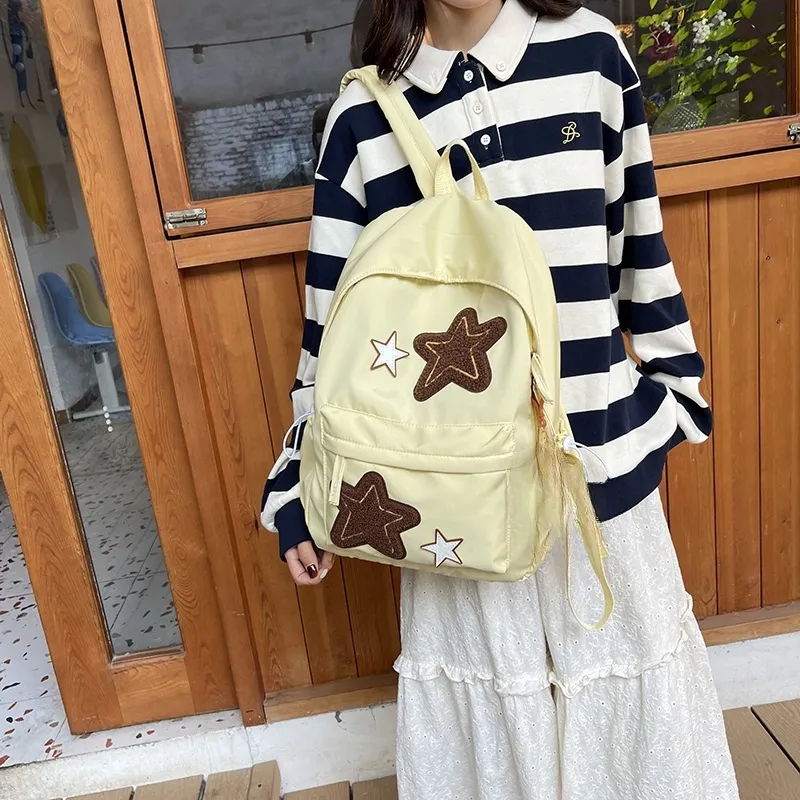 HCXK Nylon Backpack Unisex Multicolor-10