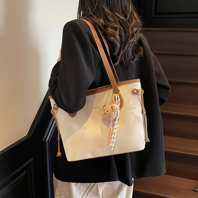 HCXK PU Tote Bag, Shoulder Bag Regular Women's Multicolor-17