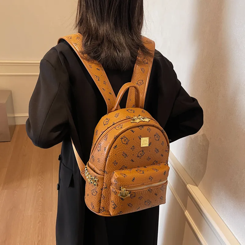 HCXK PU Backpacks Backpack Regular Women's Multicolor-9