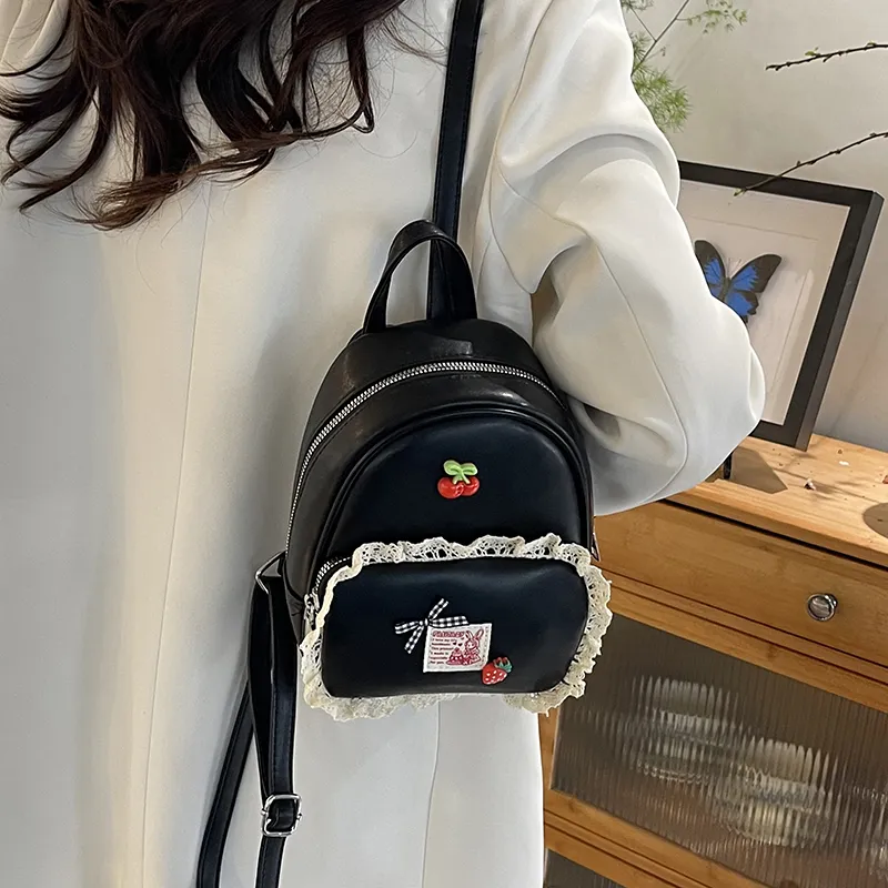 HCXK PU Backpack Women's Multicolor-9