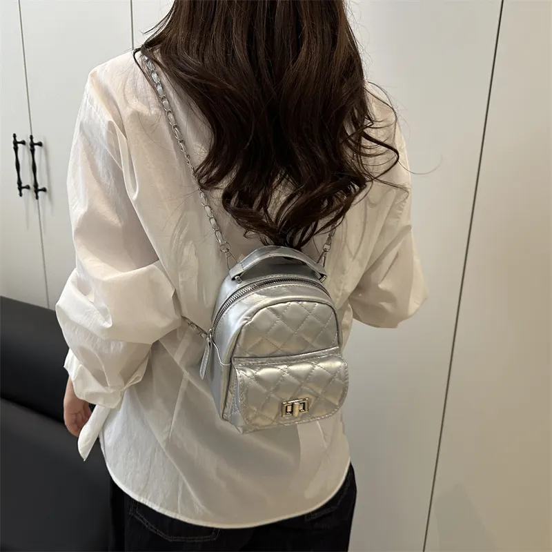 HCXK PU Backpack Women's Multicolor-26