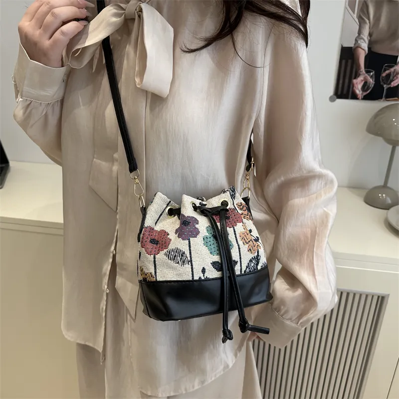 HCXK PU Crossbody Bag, Shoulder Bag Women's White/Black/Khaki/Brown-7