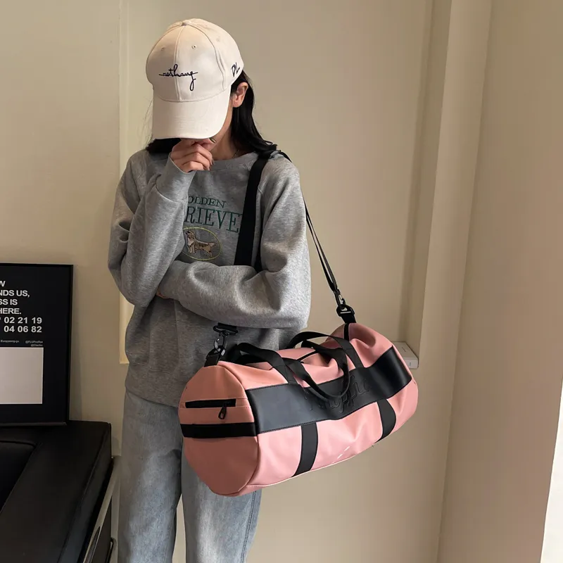 HCXK Fabric Travel Bag Unisex Multicolor-23