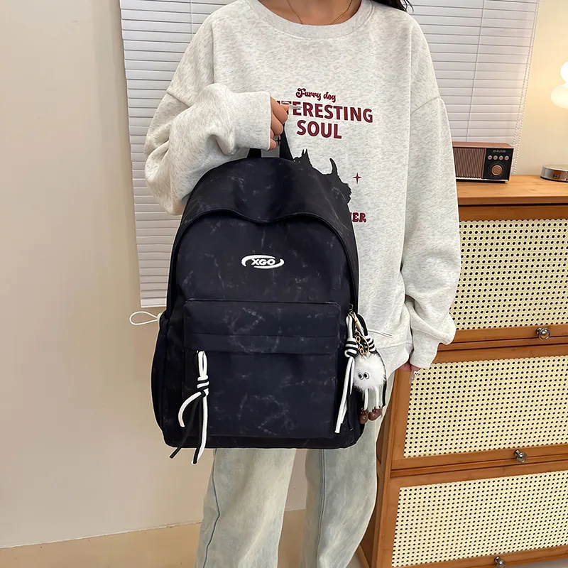 HCXK Nylon Backpack Unisex Multicolor-21