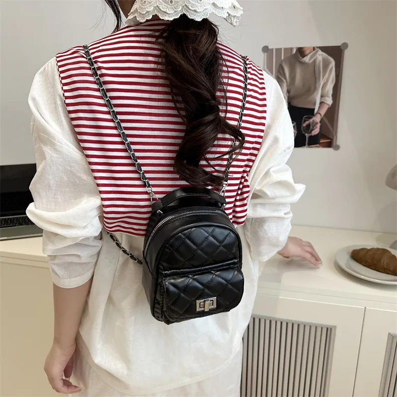 HCXK PU Backpack Women's Multicolor-5