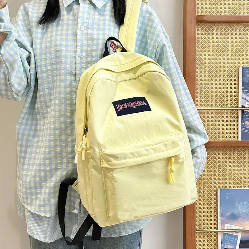 HCXK Nylon Backpack Unisex Multicolor-14