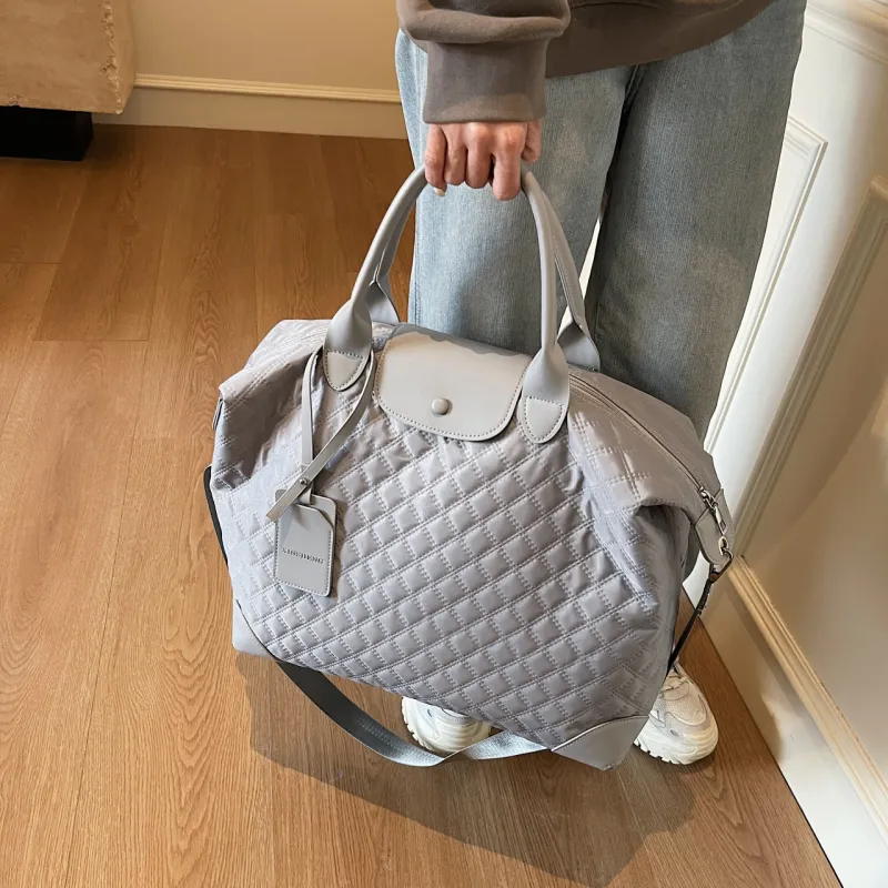 HCXK Fabric Short Trip Bag Lightweight Storage Travel Bag Gym Bag Handbag Regular Unisex Multicolor-8