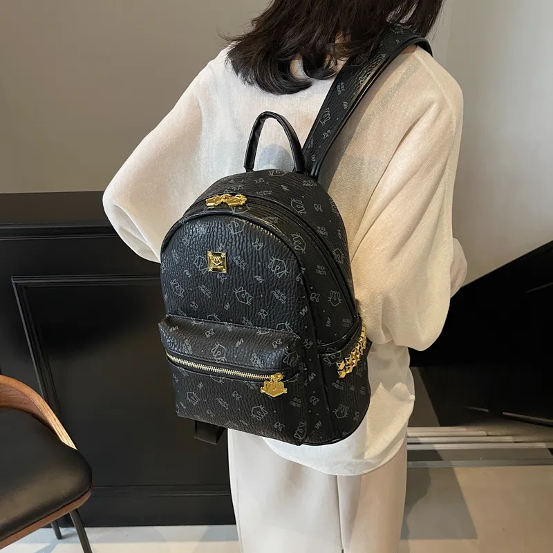 HCXK PU Backpacks Backpack Regular Women's Multicolor-15
