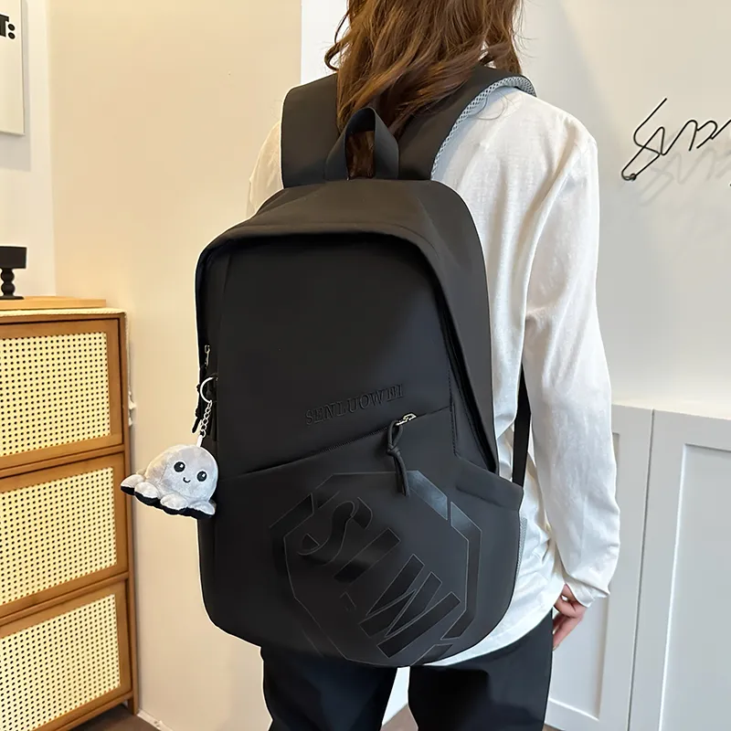HCXK Waterproof And Wear resistant Backpack Unisex Multicolor-2