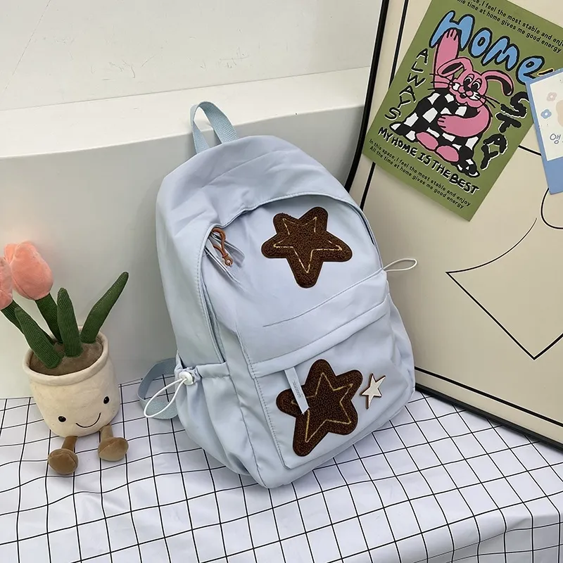 HCXK Nylon Backpack Unisex Multicolor-22