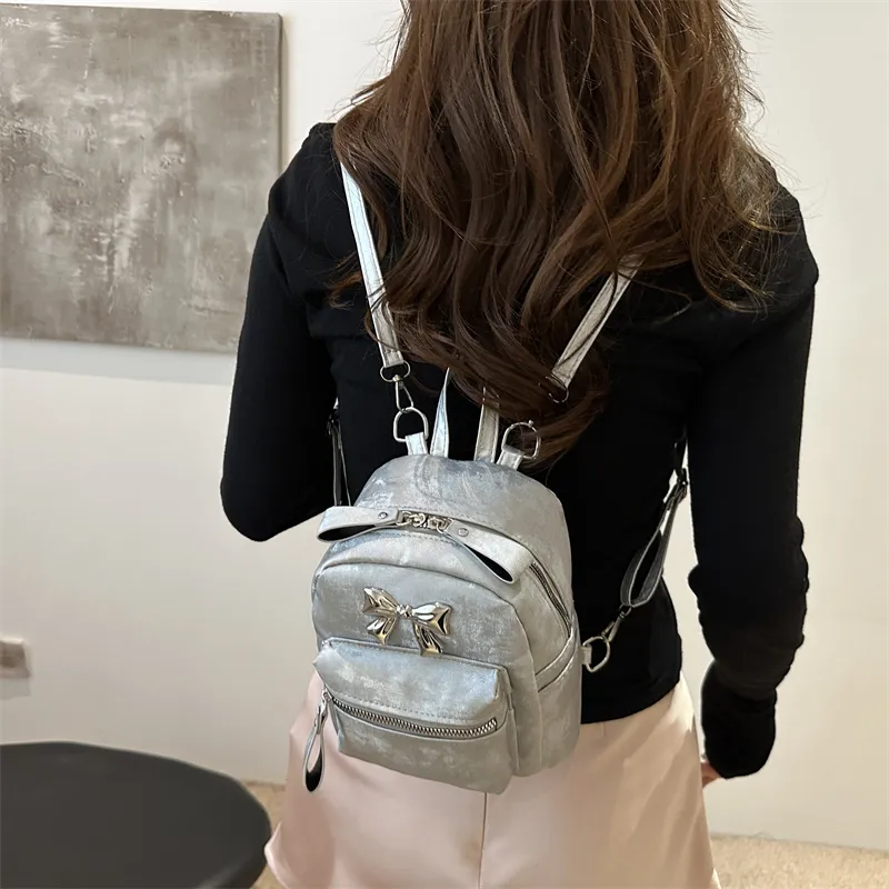 HCXK PU Backpack Women's Multicolor-21