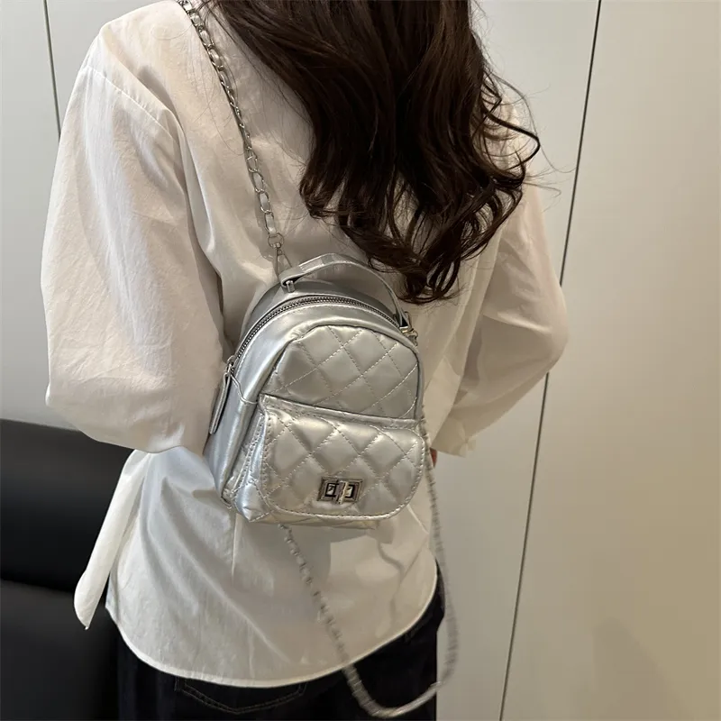 HCXK PU Backpack Women's Multicolor-28