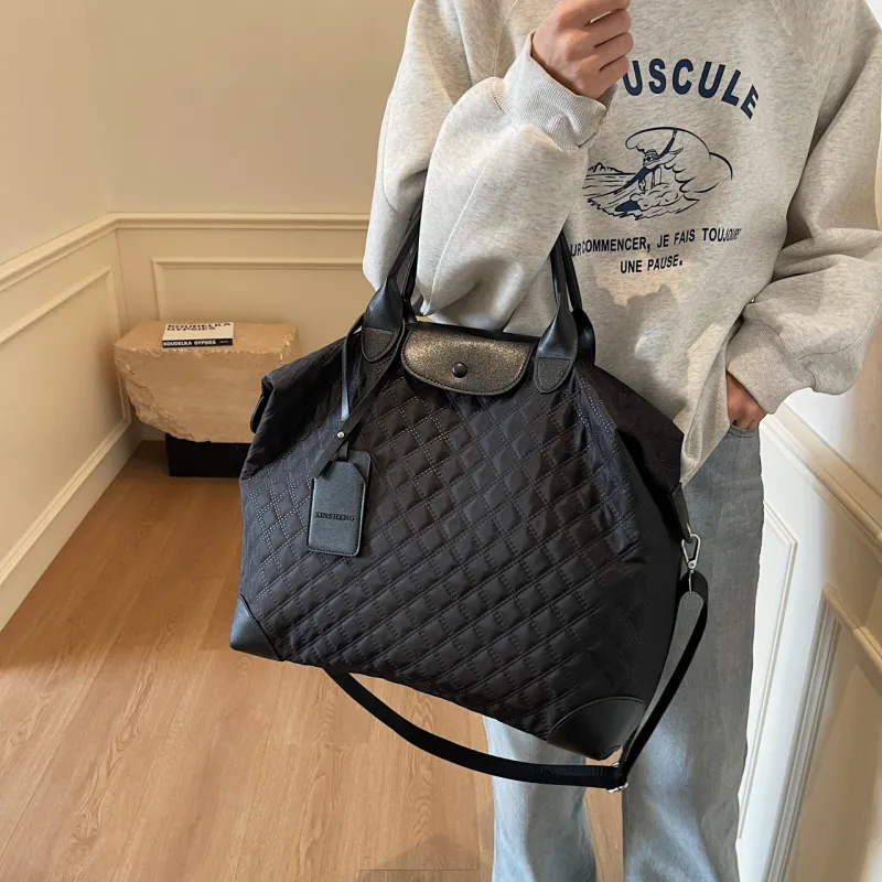 HCXK Fabric Short Trip Bag Lightweight Storage Travel Bag Gym Bag Handbag Regular Unisex Multicolor-14