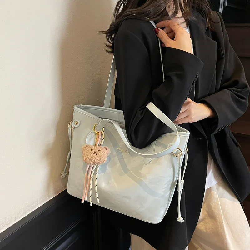 HCXK PU Tote Bag, Shoulder Bag Regular Women's Multicolor-19