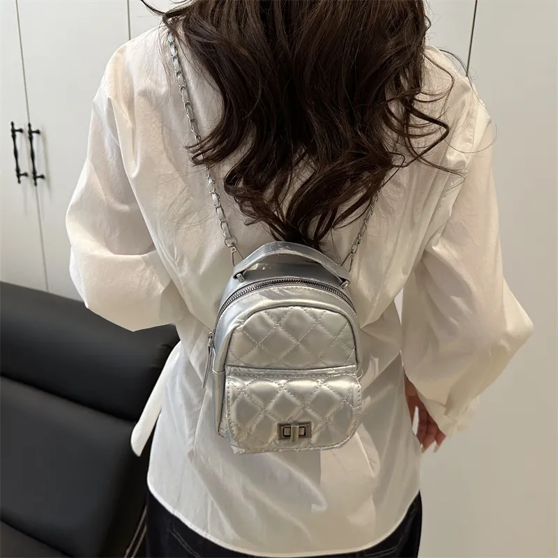 HCXK PU Backpack Women's Multicolor-25