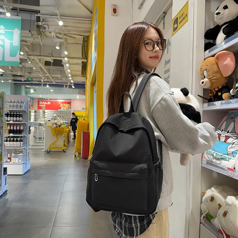 HCXK Nylon Backpack Unisex Multicolor-4