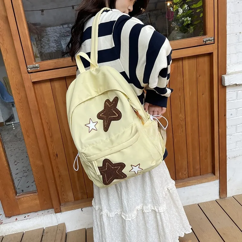 HCXK Nylon Backpack Unisex Multicolor-11