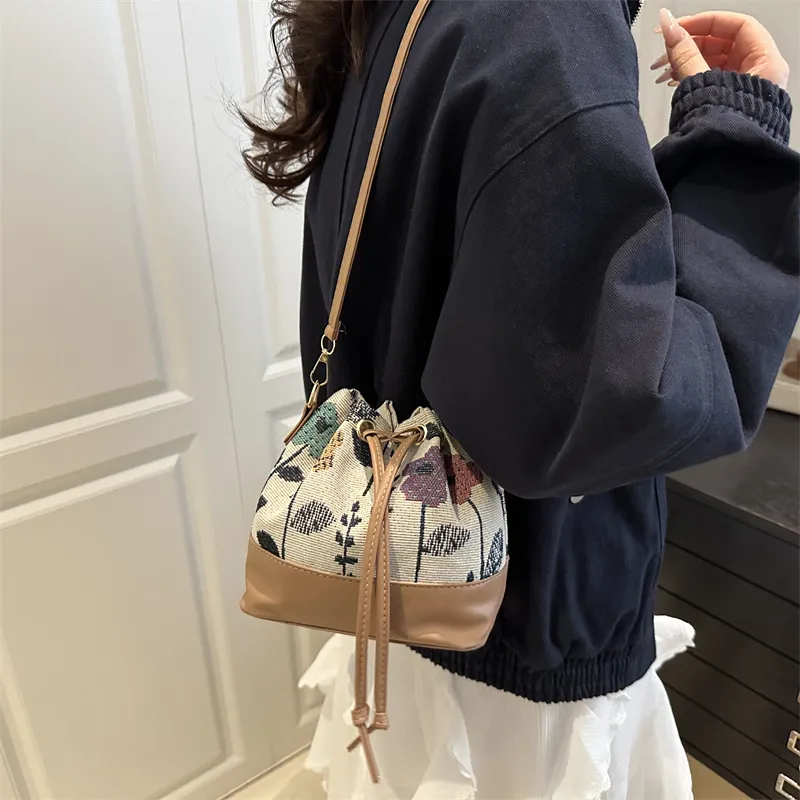 HCXK PU Crossbody Bag, Shoulder Bag Women's White/Black/Khaki/Brown-13