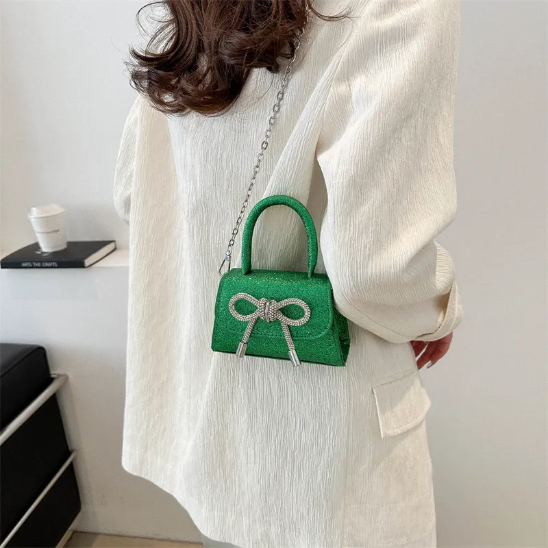 HCXK PC Crossbody Bag Shoulder Bag Regular Women's White Silver Black/Rose Red/Green-25