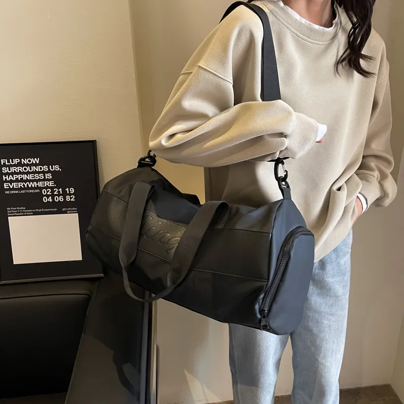HCXK Fabric Travel Bag Unisex Multicolor-1
