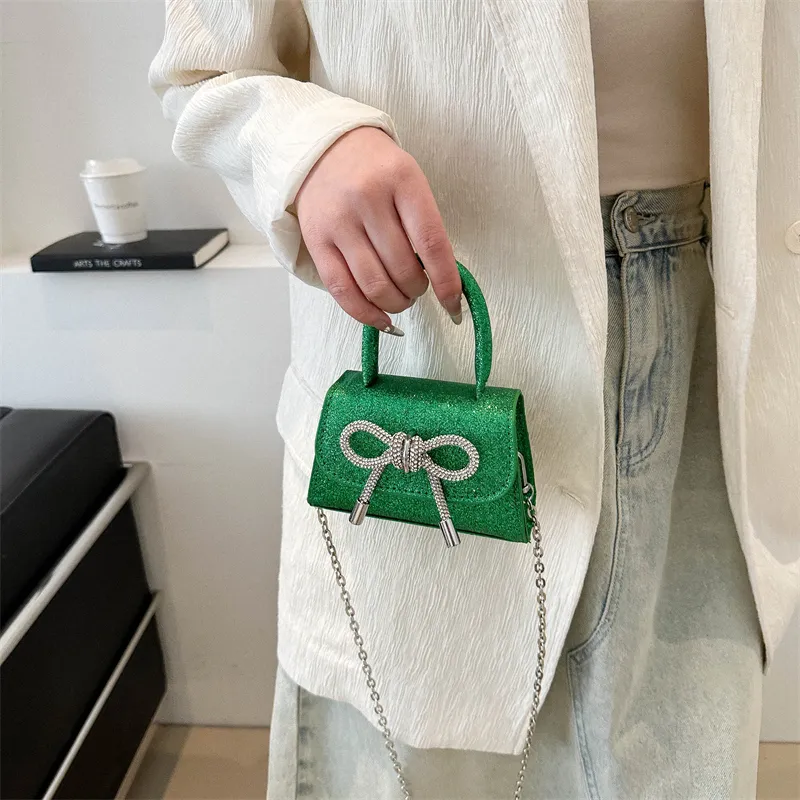 HCXK PC Crossbody Bag Shoulder Bag Regular Women's White Silver Black/Rose Red/Green-24