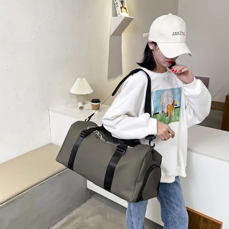 HCXK Oxford Shoulder Bag, Travel Bag Unisex Multicolor-22