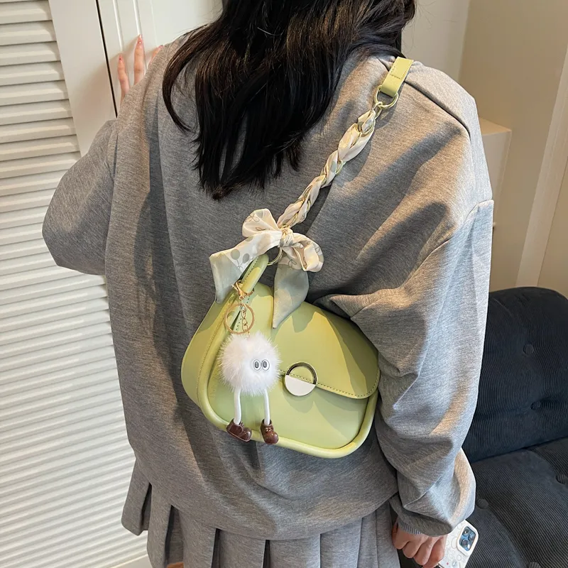 HCXK PU One Shoulder Handbag Women's Multicolor-23