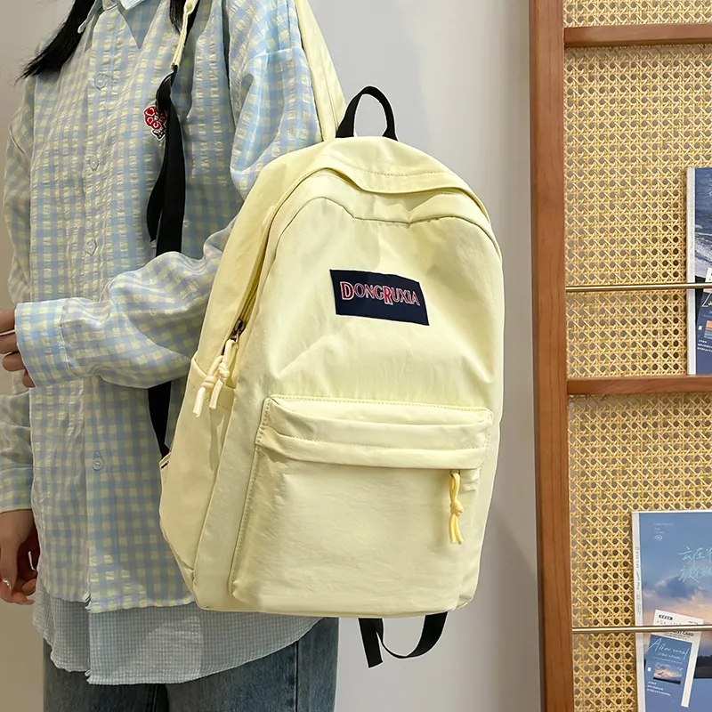 HCXK Nylon Backpack Unisex Multicolor-13