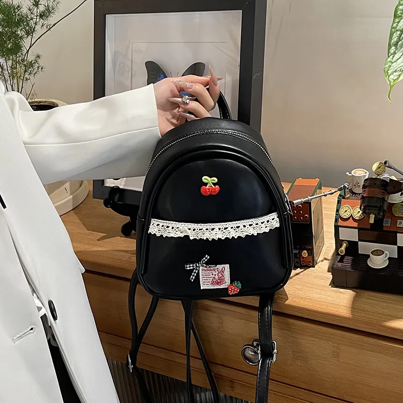 HCXK PU Backpack Women's Multicolor-17
