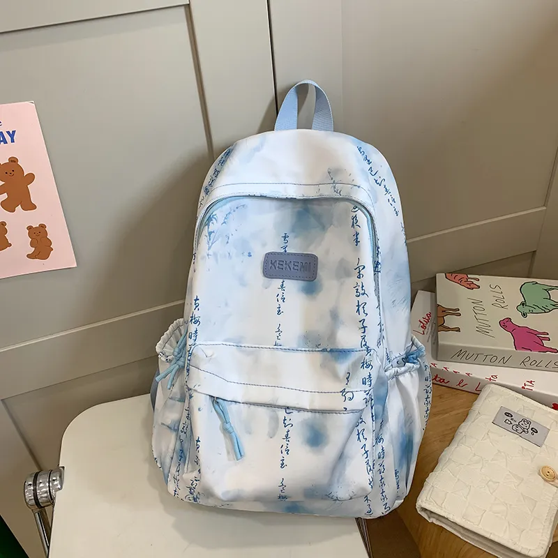 HCXK Nylon Backpack Unisex Multicolor-23