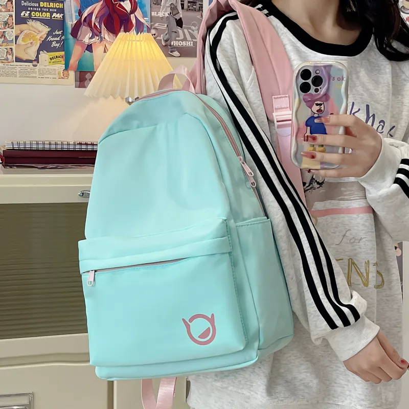 HCXK Nylon Backpack Unisex Yellow/Blue-9