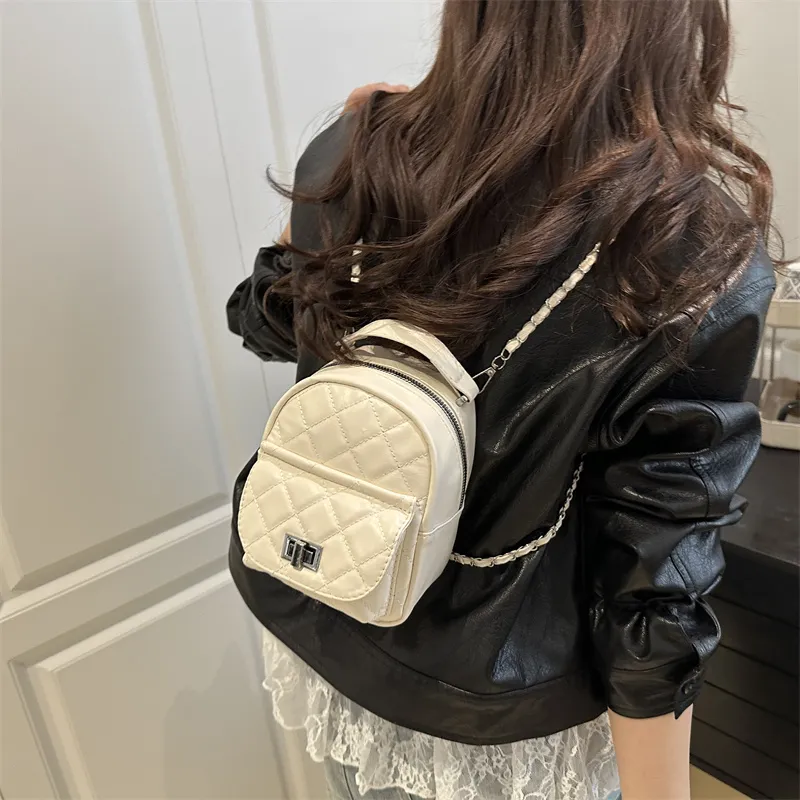HCXK PU Backpack Women's Multicolor-8