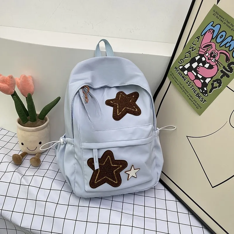 HCXK Nylon Backpack Unisex Multicolor-21