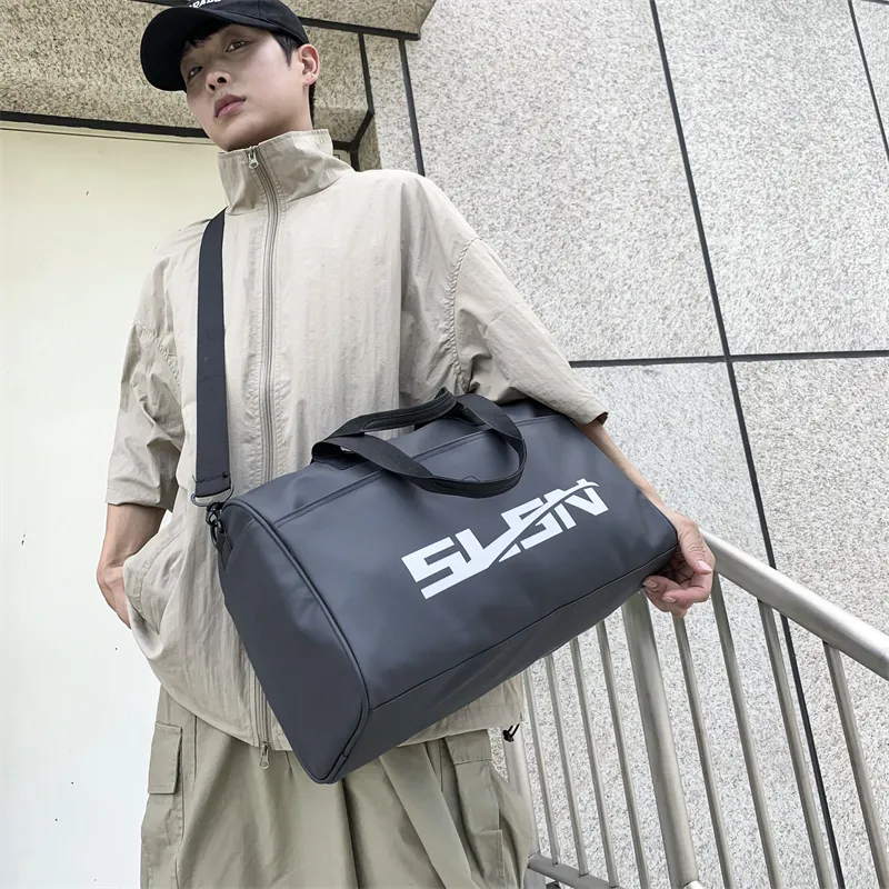 HCXK High quality Fabric Travel Bag Men's Multicolor-7