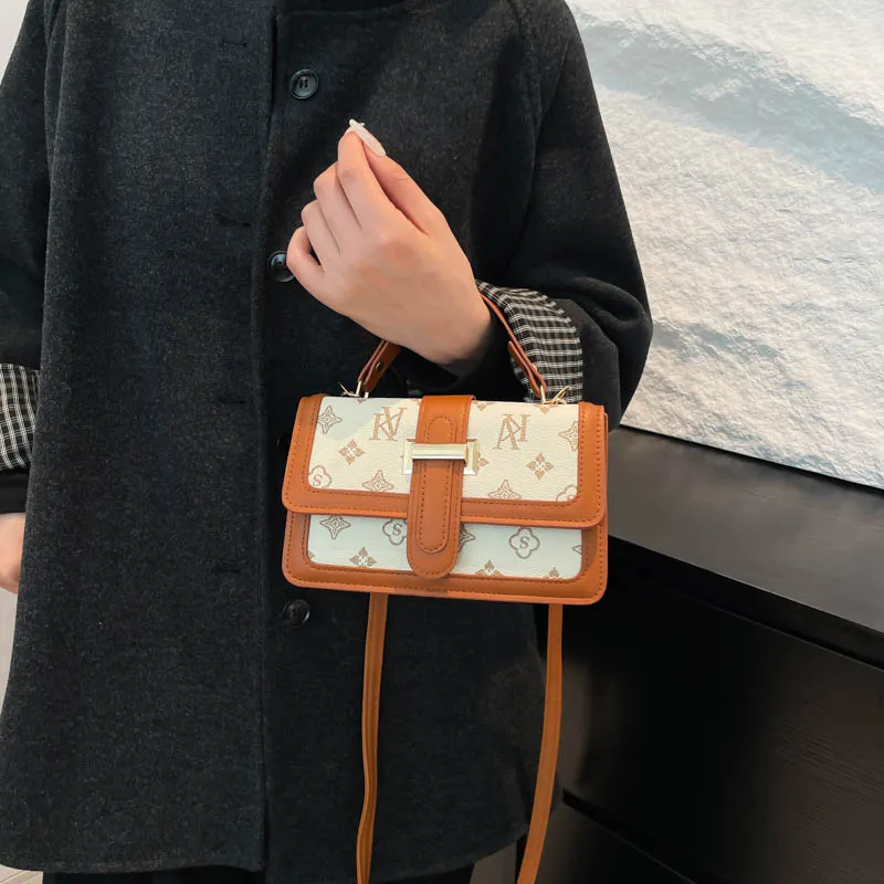 HCXK PU Handbag Shoulder Bag Crossbody Bag Women's White/Black/Coffee/Brown-1
