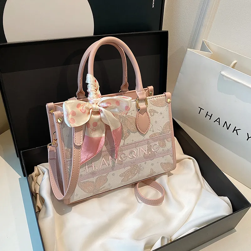 HCXK PU Casual Lightweight Shopping Bag, Shoulder Bag, Crossbody Bag, Handbag Regular Unisex Pink-4