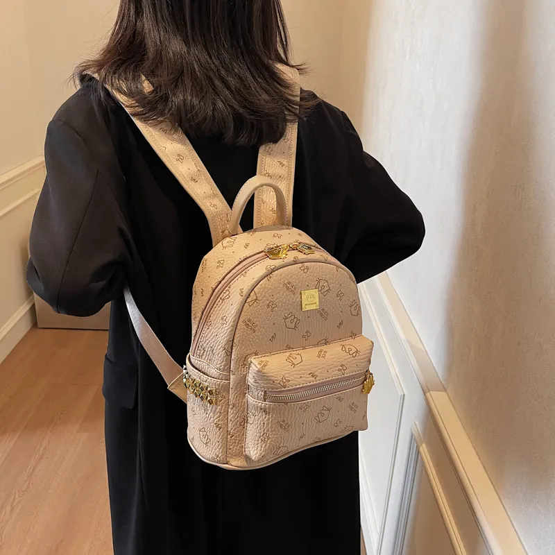 HCXK PU Backpacks Backpack Regular Women's Multicolor-20