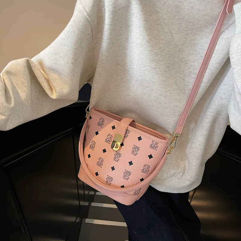 HCXK PU Handbag, Shoulder Bag, Crossbody Bag Women's White & Black/Black/Brown/Pink/Khaki-13