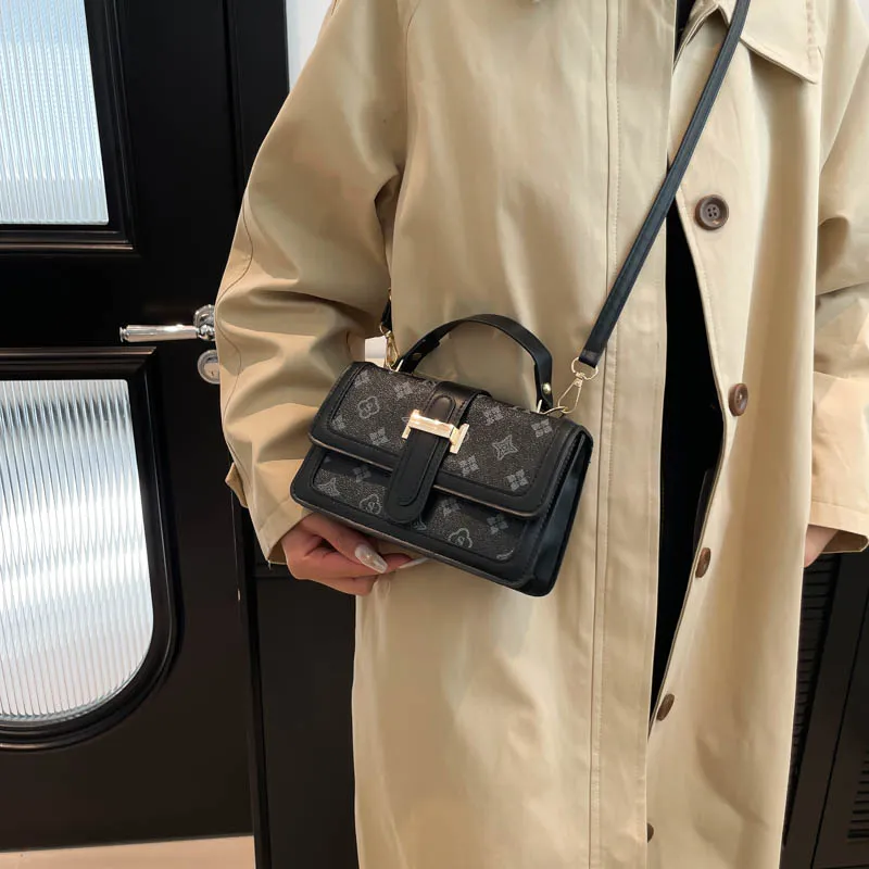 HCXK PU Handbag Shoulder Bag Crossbody Bag Women's White/Black/Coffee/Brown-8