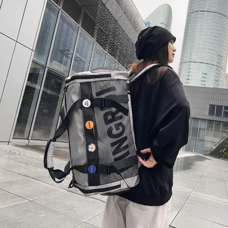 HCXK Nylon Travel Bag Unisex Multicolor-8