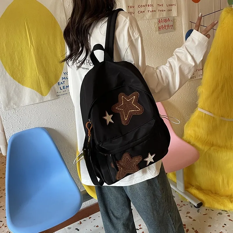 HCXK Nylon Backpack Unisex Multicolor-1